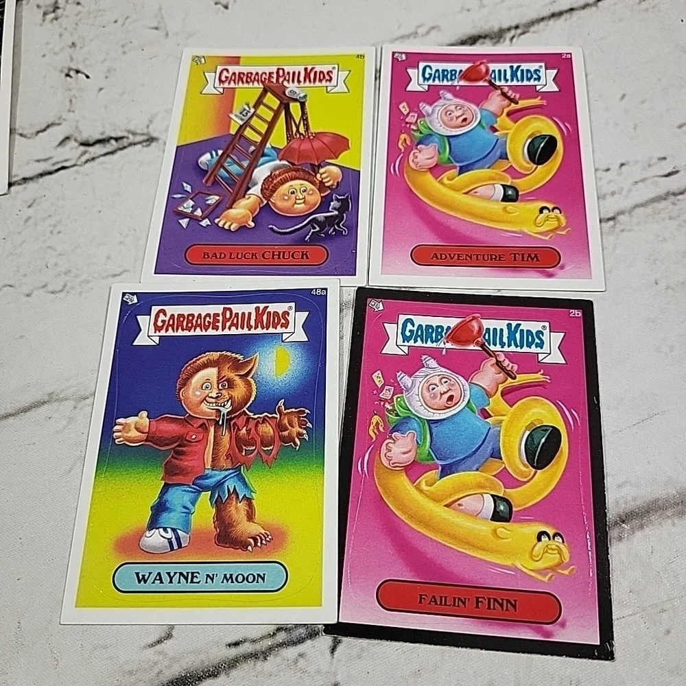 2016‎ Garbage Pail Kids Topps Lot Of 9 Cards 6 Stickers 15 Total Lot
